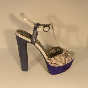 Jessica Simpson 2 tone Platform Sandal